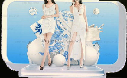 多维数据图 色彩分层 趋势清晰